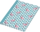 Notizbuch Flamingo blau - A5, Pünktchenlineatur, 96 Blatt