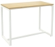 Stehtisch EasyDesk - 150 x 110 x 75 cm, weiß/buche
