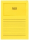 Sichtmappen Ordo classico - gelb, 120g, 10 Stück, Sichtfenster und Linien