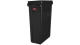 Slim Jim® Abfallbehälter mit Luftkanälen - 87 L, schwarz