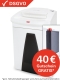 Aktenvernichter SECURIO B26 - Partikelschnitt 0,78 x 11mm + Öler