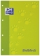 Schule Malblock A4, 100 Blatt, blanko, 90 g/qm, 4-fach gelocht