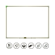 Whiteboard U-Act!Line® Stahl, Aluminiumrahmen, 1800 x 1200 mm, weiß