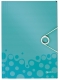4599 Eckspannermappe WOW - A4, PP, eisblau