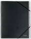3915 Ordnungsmappe Recycle - A4, 12 Fächer, Karton (RC), klimaneutral, schwarz