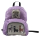 Kinderrucksack Lama Plüsch - 22 x 32 x 11 cm