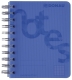 Collegeblock PP Cover - A6, kariert, blau