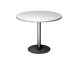 Besprechungstisch, Ø100cm, weiß/silber