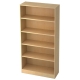 Hammerbacher Regal - breit, 5OH, 100 cm breit, Sockelblende, Ahorn
