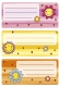 5593 Schuletiketten Blumengesichter
