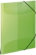 19520 Gummizugmappe - A3, PP transluzent, hellgrün