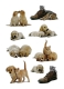 5606 Sticker DECOR Hundewelpen