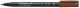 Feinschreiber Universalstift Lumocolor® - permanent, F, braun