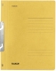Einhakhefter A4 1/1 Vorderdeckel kfm. Heftung, gelb, Manilakarton, 250 g/qm