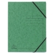 Sammelmappe - A4, 355 g/qm, Gummizug, grün