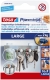 Powerstrips® Large - ablösbar, Tragfähigkeit 2 kg, weiß, 10 Stück