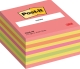 Haftnotiz-Würfel - 76 x 76 mm, neonpink