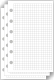 Ersatzeinlage "kariert" - A7, 50 Blatt