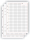 Ersatzeinlage "kariert" - A5, 50 Blatt