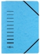 Gummizugmappe - A4, 150 Blatt, Presssan, hellblau
