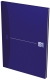 Office Notizbuch - A4, kariert, blau
