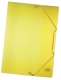 Sammelmappe mit Gummiband, DIN A3, transparent, gelb
