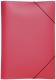 Gummizugmappe Lucy Basic - A3, rot, PP, 3 Einschlagklappen