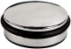 Türstopper - Ø 10 cm, flach, chrom
