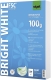 Office Papier BRIGHT WHITE, ultraweiß, 100 g/qm, A4, 250 Blatt