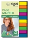 Page Marker Folie - 50 x 6 mm, sortiert, 10x 40 Streifen