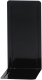 Buchstütze Registraturstützen, metall, 120 x 240 x 140 mm, schwarz, 2 Stück