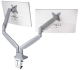 Dual Bildschirmschwenkarm SmartFit®-System One-Touch 32", grau