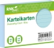 Karteikarten - DIN A7, liniert, blau, 100 Karten