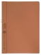 Klemmhandmappe ohne Deckel - A4, 10 Blatt, Manilakarton (RC), orange