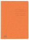 Schnellhefter TOP FILE+ - A4, Karton 390g/qm, kfm. und Amtsheftung, orange