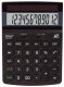 Tischrechner Eco 450, 100% Solar, einzeilig, 12 Stellen, 132x184x34mm, schwarz