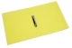Ringbuch transparent - A4, 2-Ring, Ring-Ø 25 mm, gelb-transparent