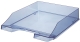 Briefkorb KLASSIK - A4, blau-transparent