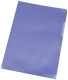Sichthülle - A4, 120 mym, genarbt blau, 100 Stück