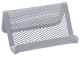 Visitenkartenaufsteller Metalldraht - silber