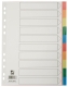 Farbregister - blanko, A4, PP, 10 Blatt + Deckblatt