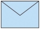 Coloretti Briefumschläge - B6, 5 Stück, himmelblau