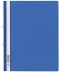 Sichthefter mit Abheftschieber - Hartfolie, 0,16 mm, A4 überbreit, blau