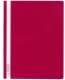 Sichthefter mit Abheftschieber - Hartfolie, 0,16 mm, A4 überbreit, rot