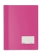 Schnellhefter DURALUX® - A4 überbreit, transluzente Folie, dunkelrosa