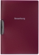 Bewerbungsmappe DURASWING® JOB, Polypropylen, 30 Blatt, aubergine/d.rot