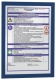 Info-Rahmen DURAFRAME® - A4, 322 x 236 mm, dunkelblau, 2er Pack