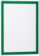 Info-Rahmen DURAFRAME® - A4, 322 x 236 mm, grün, 2er Pack