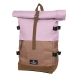 Schulrucksack Roll up two - Mauve /Biscuit