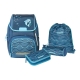 Schultaschenset Ergojet - 6tlg. Ocean petrol
